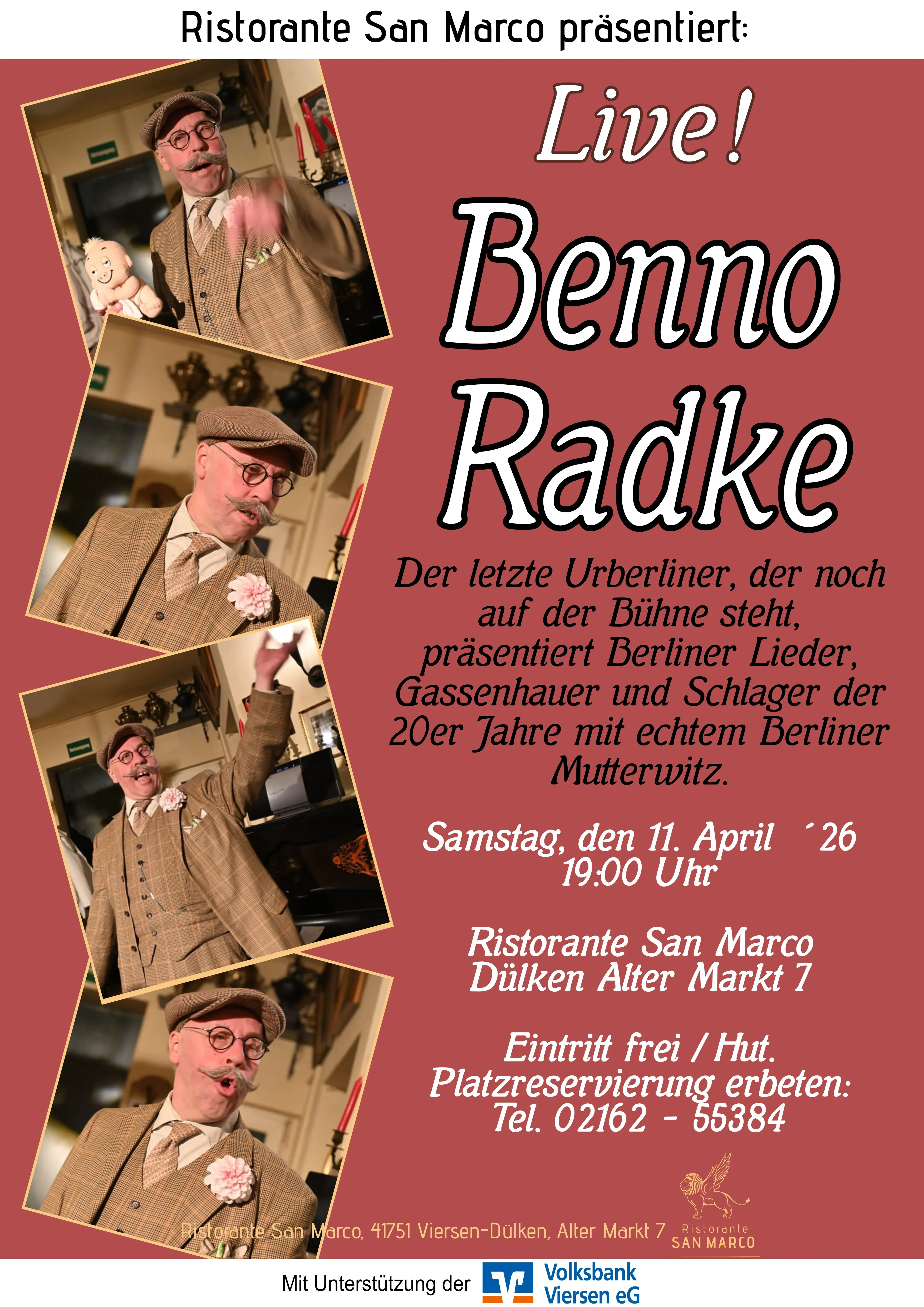 Benno Radke Live!
